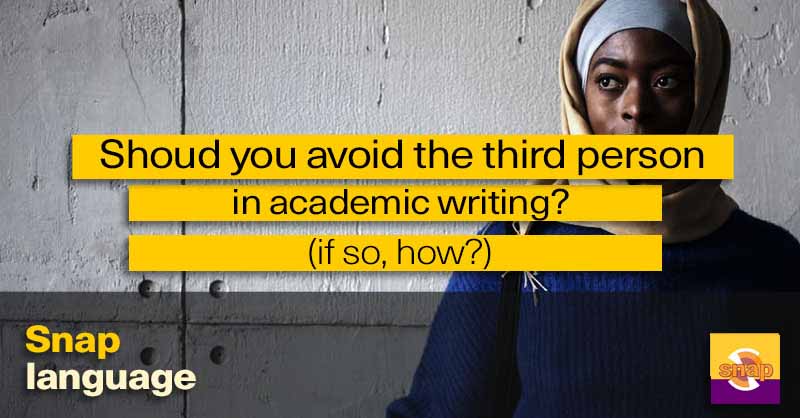 Can We Use First Person In Academic Writing